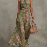 La Chispa | Elegante Vestido Largo Floral Élise