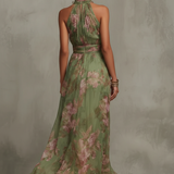 La Chispa | Elegante Vestido Largo Floral Élise