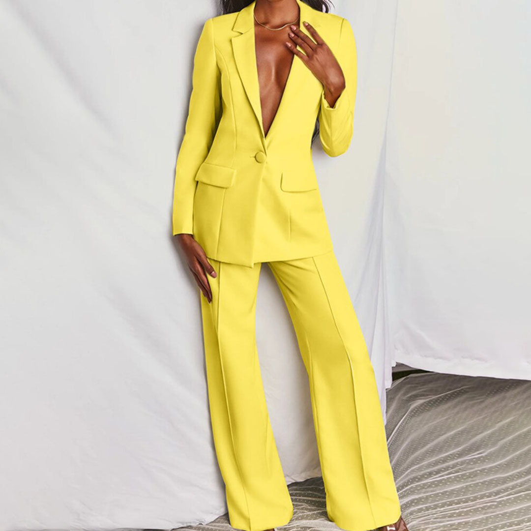 Lara - Blazer y Pantalones Elegantes
