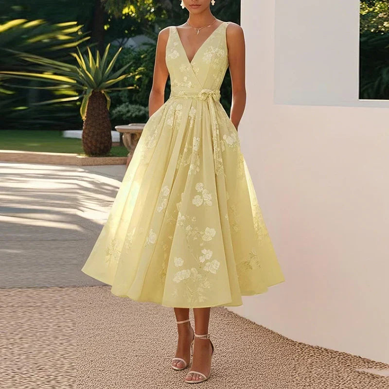 Catarina - Elegante Vestido Midi