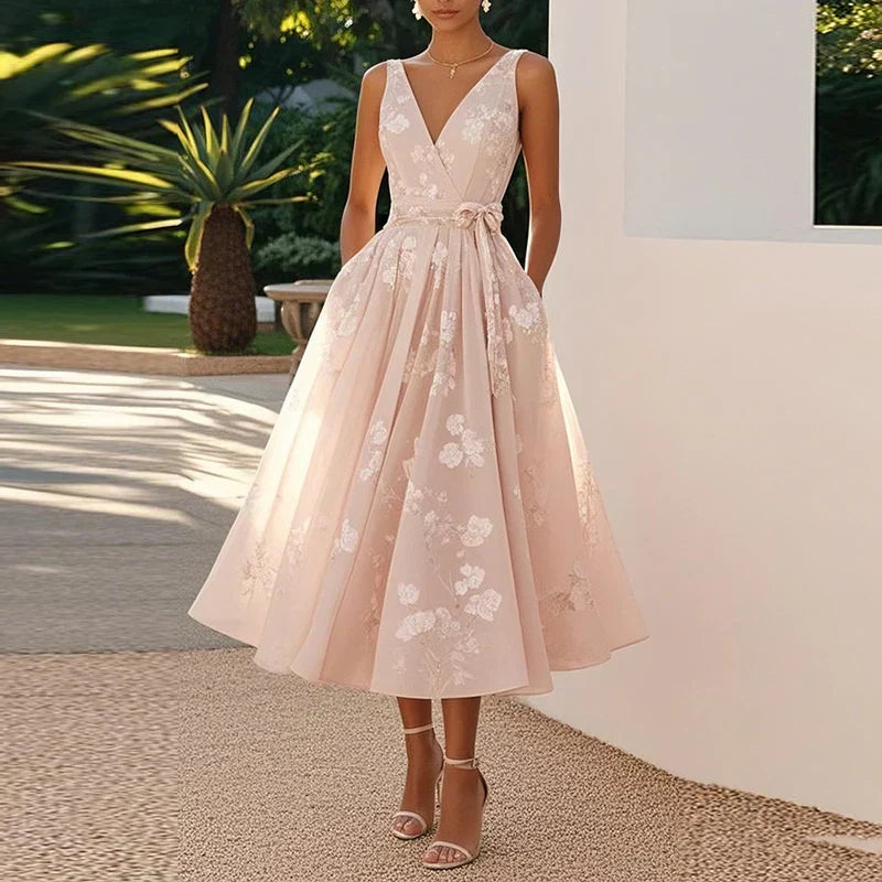 Catarina - Elegante Vestido Midi