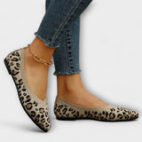 Paula - Bailarinas de encaje con diseño de leopardo