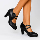Bela - Tacones Elegantes con Lazo