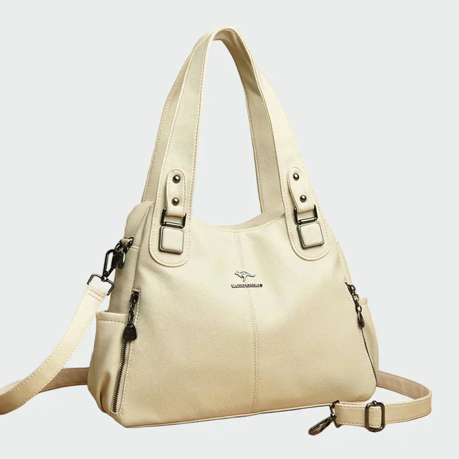 Elegante bolso de hombro vintage
