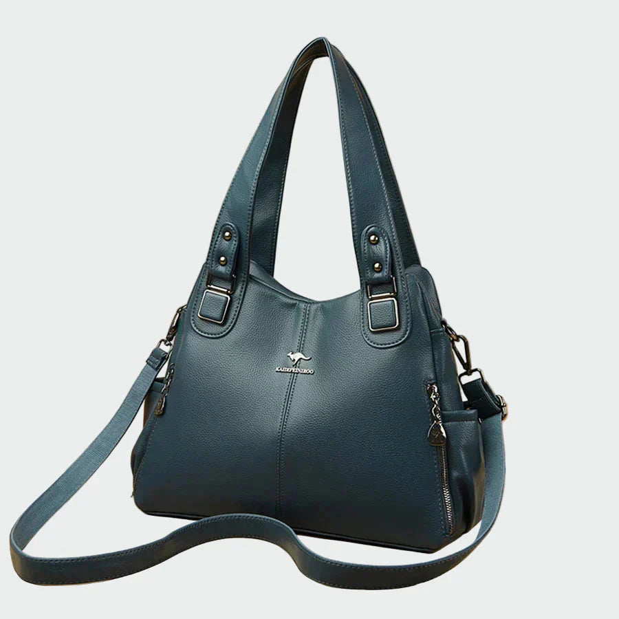 Elegante bolso de hombro vintage