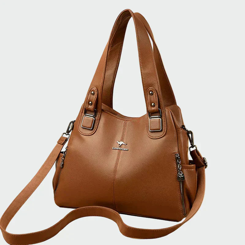 Elegante bolso de hombro vintage