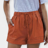 Shorts con Cintura Regulable