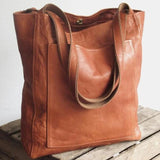 Elle - Clásico bolso de hombro de cuero
