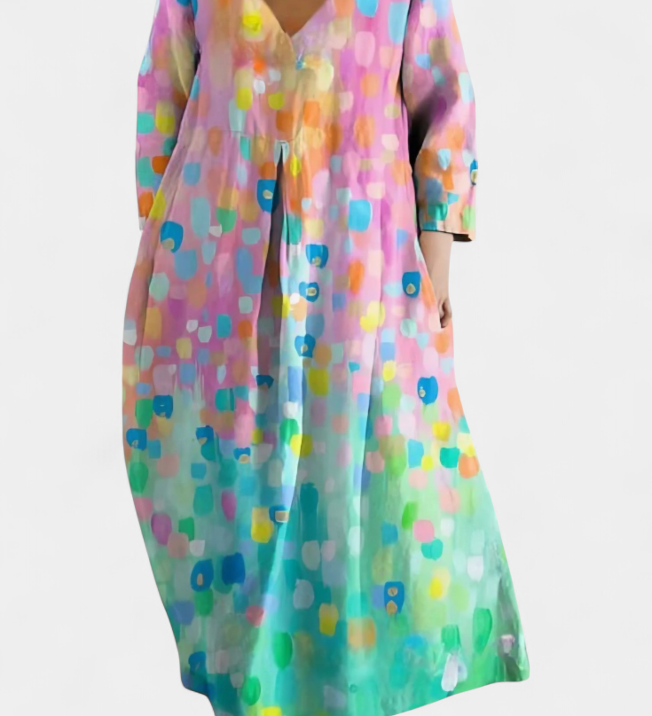 Ana - Vestido Ligero con Estampado