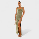 Sarela - Vestido Largo con Espalda al Descubierto