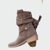 Botas confortables de tobillo