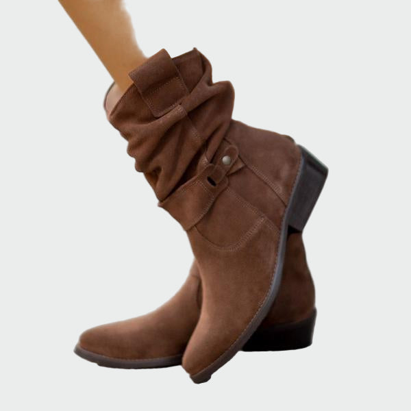 Botas confortables de tobillo