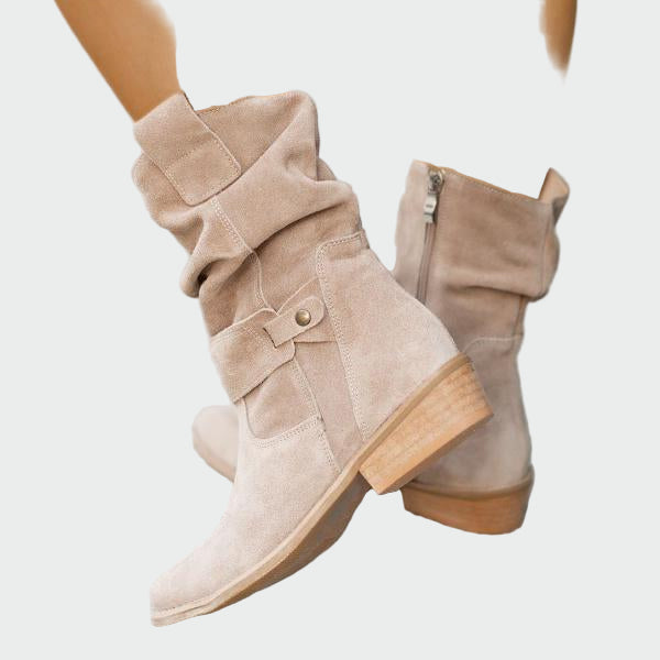 Botas confortables de tobillo