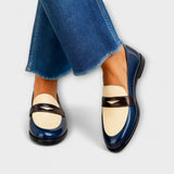 Cláudia - Mocasines con Detalles en Contraste