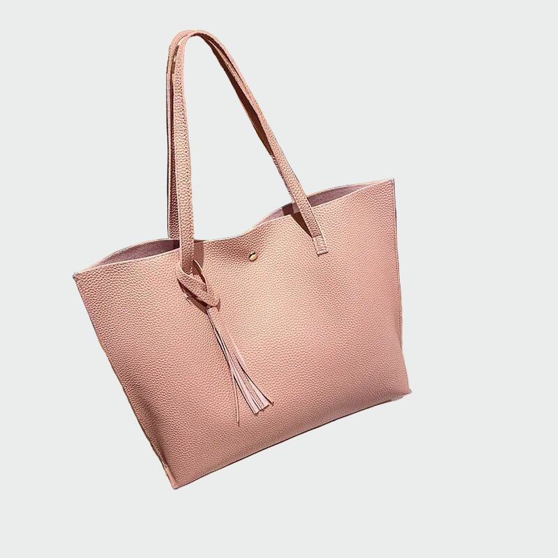Bolso de cuero clásico