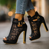Liliana - Tacones Elegantes con Encaje