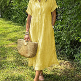 Ishka™ | Rayado Camisero Dress