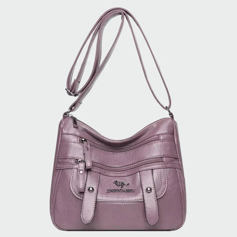 Bolsa de cuero sofisticada