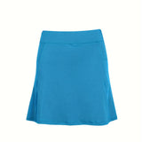 Shorts de Cintura Alta con Falda