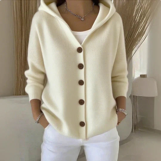 Felícia - Moderno Cardigan con Capucha