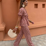 Leonor | Conjunto Elegante Casual de Dos Piezas