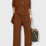 Helena - Conjunto de tres piezas para un look casual