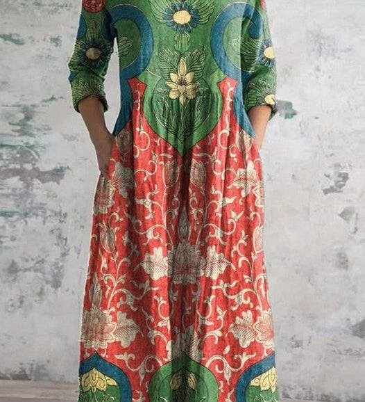 Vintessa - Vestido Romántico de Estilo Vintage
