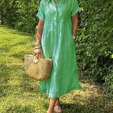Ishka™ | Rayado Camisero Dress