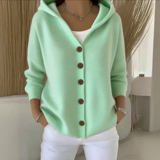 Felícia - Moderno Cardigan con Capucha