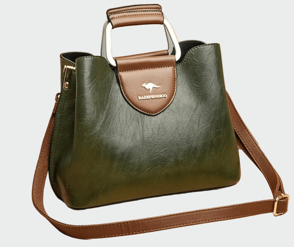 Clutch de cuero clásico