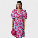 Lília - Vestido Tropical Fuego