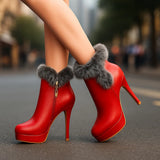 Magda - Botas Cálidas con Tacón