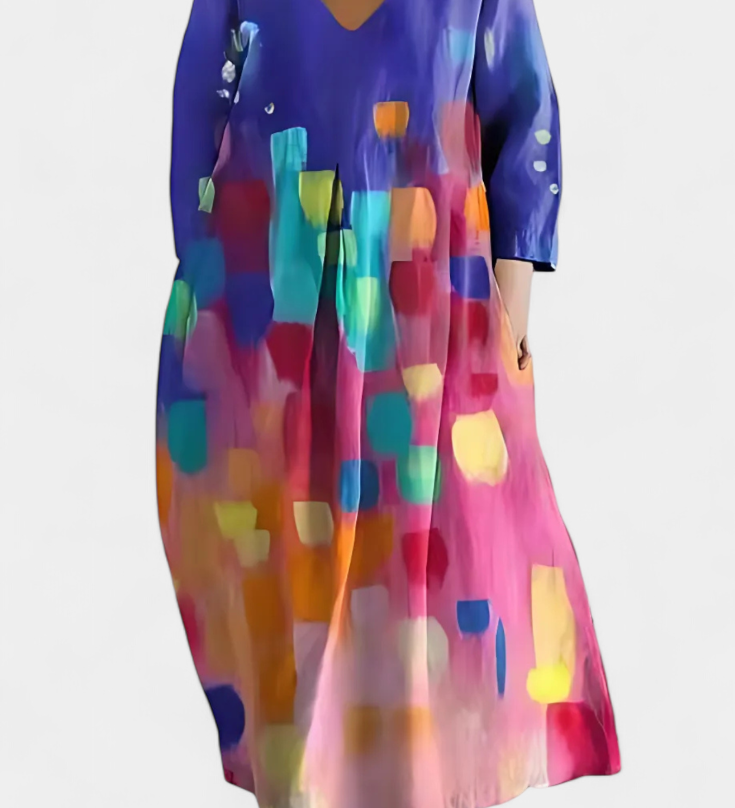 Ana - Vestido Ligero con Estampado