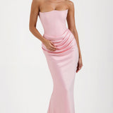 Esmeralda - Vestido Largo con Cuerpo Ajustado