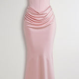 Esmeralda - Vestido Largo con Cuerpo Ajustado