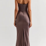 Esmeralda - Vestido Largo con Cuerpo Ajustado