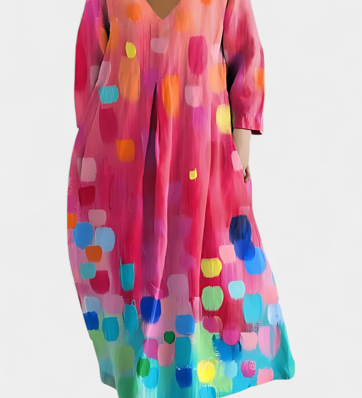 Ana - Vestido Ligero con Estampado