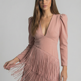 Salvia | Vestido con Borlas