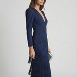 Salvia | Vestido con Borlas