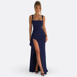 Vitória - Elegante Vestido Maxi Formal con Espalda Descubierta