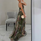Margarida - Vestido Largo con Diseño Floral