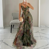 Margarida - Vestido Largo con Diseño Floral