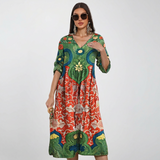 Vintessa - Vestido Romántico de Estilo Vintage