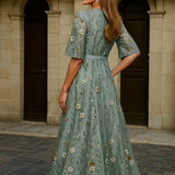 La Scintilla | Vestido Largo de Elegancia Botánica