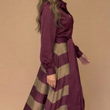 Mila™ | Vestido Maxi a Rayas