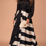 Mila™ | Vestido Maxi a Rayas