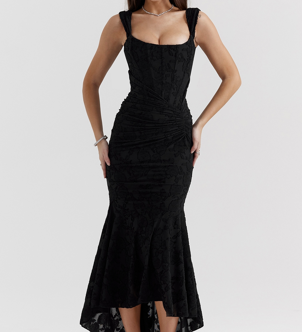 Nalina - Vestido Maxi de Elegancia