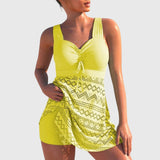 Isabel - Tankini con Falda Estilo Ibiza