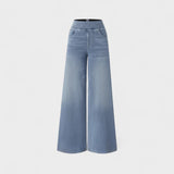Irene - Pantalones Vaqueros de Corte Amplio