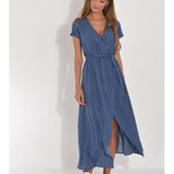 Talia™ | Elegante Bata Floral con Escote en V